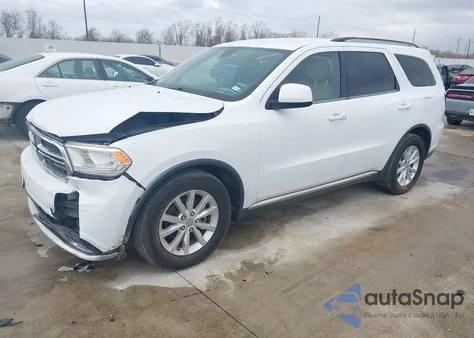2014 Dodge Durango Sxt z USA, uszkodzony, nr VIN 1C4RDHAG6EC291521